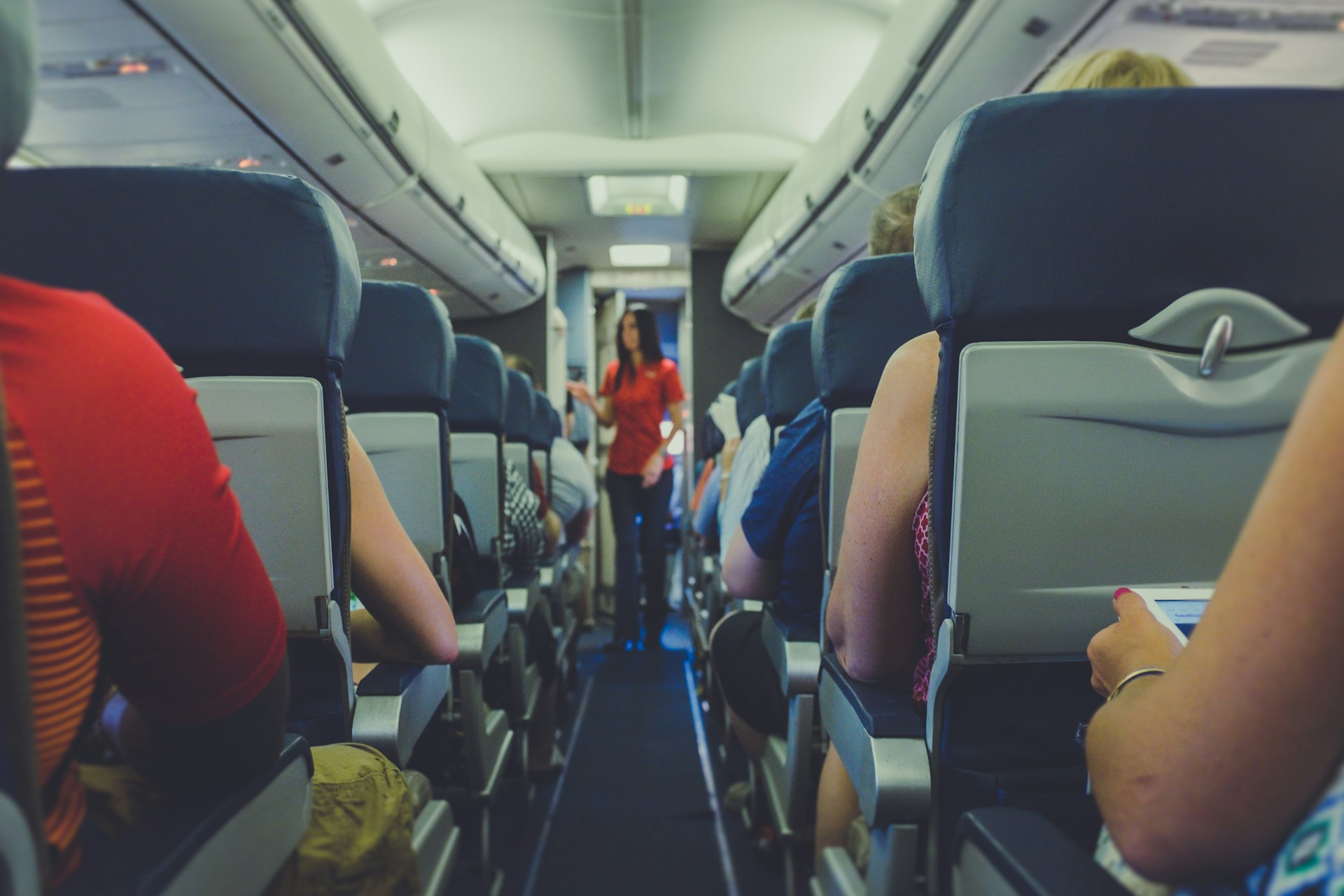 Passengers On Plane