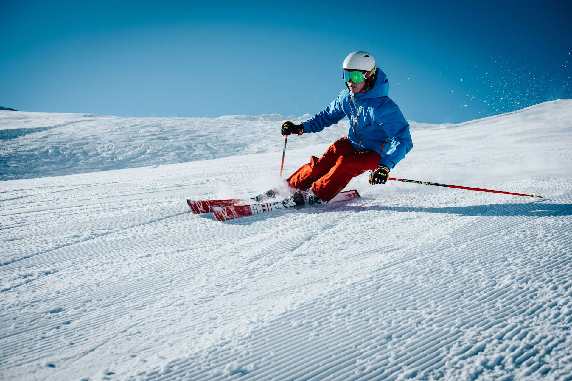 Person Skiing