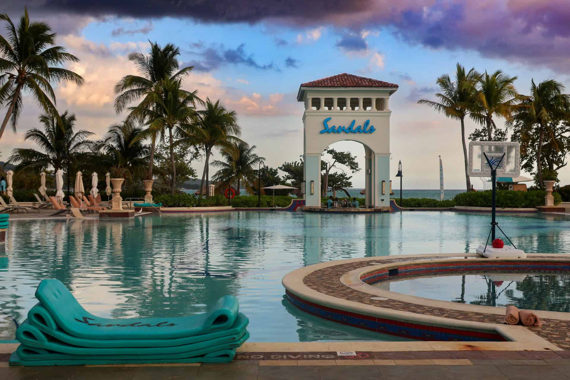 Pool At All Inclusive Resort