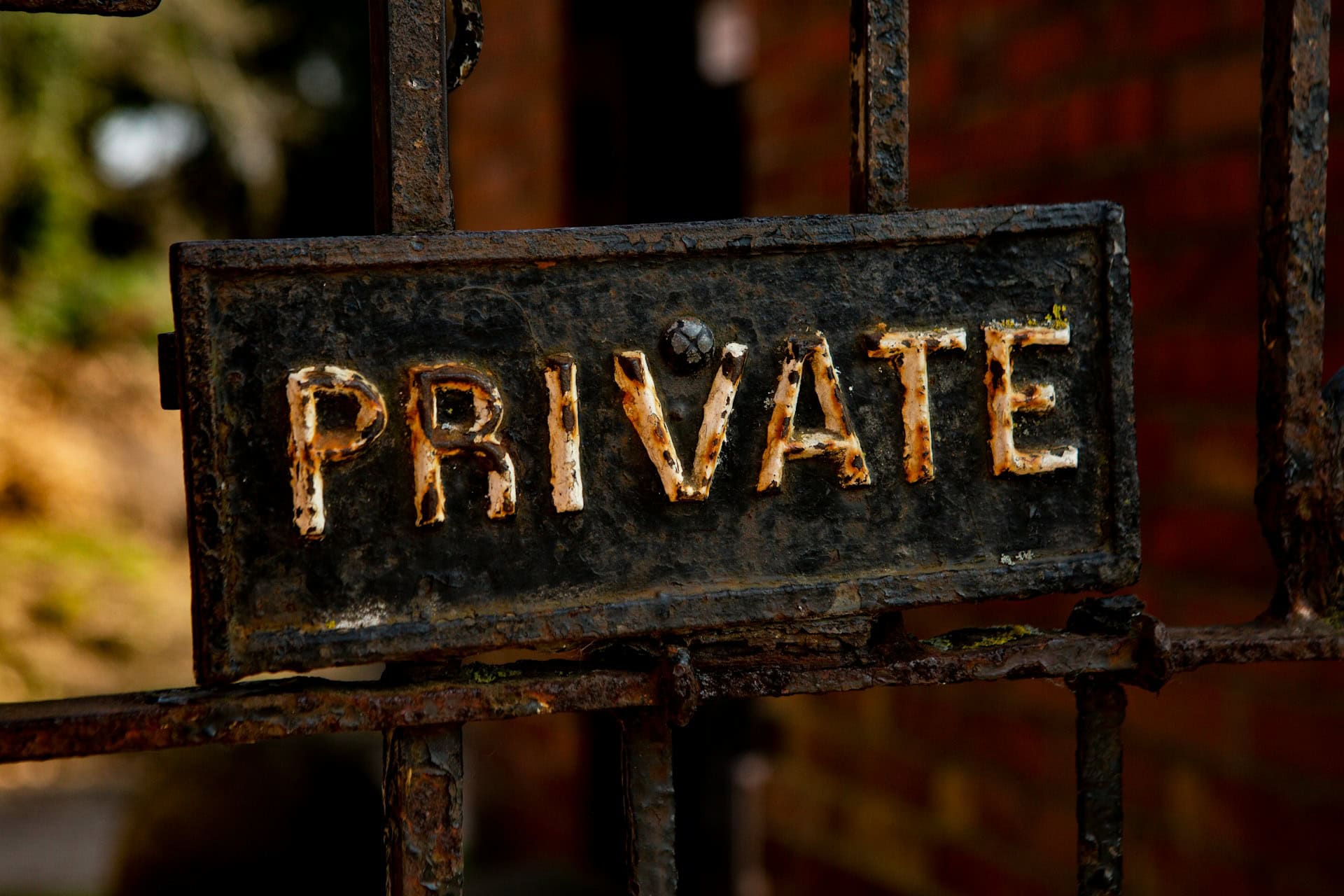 Private Property Sign
